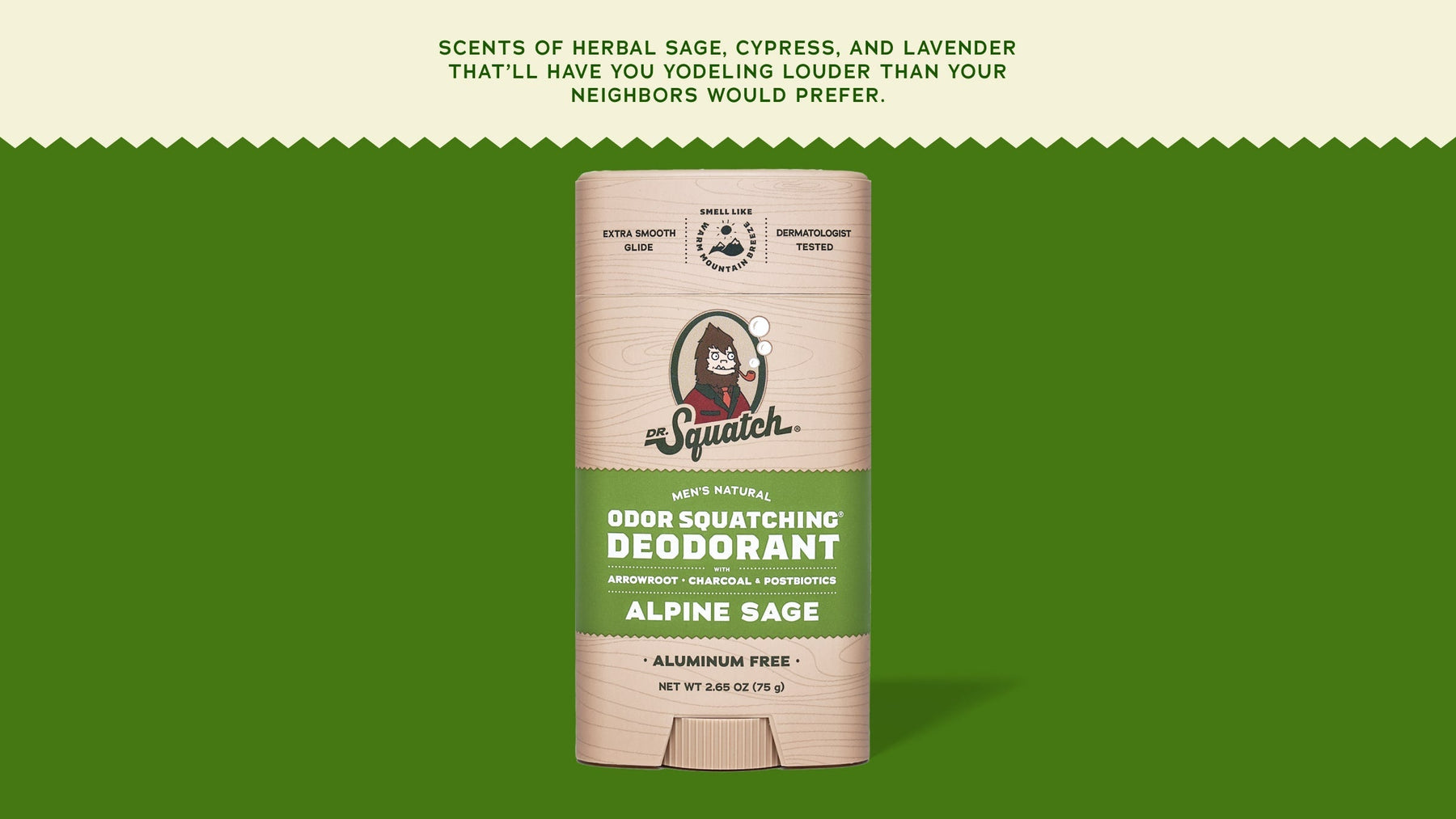 Alpine Sage Deodorant - All Day Active Glide
