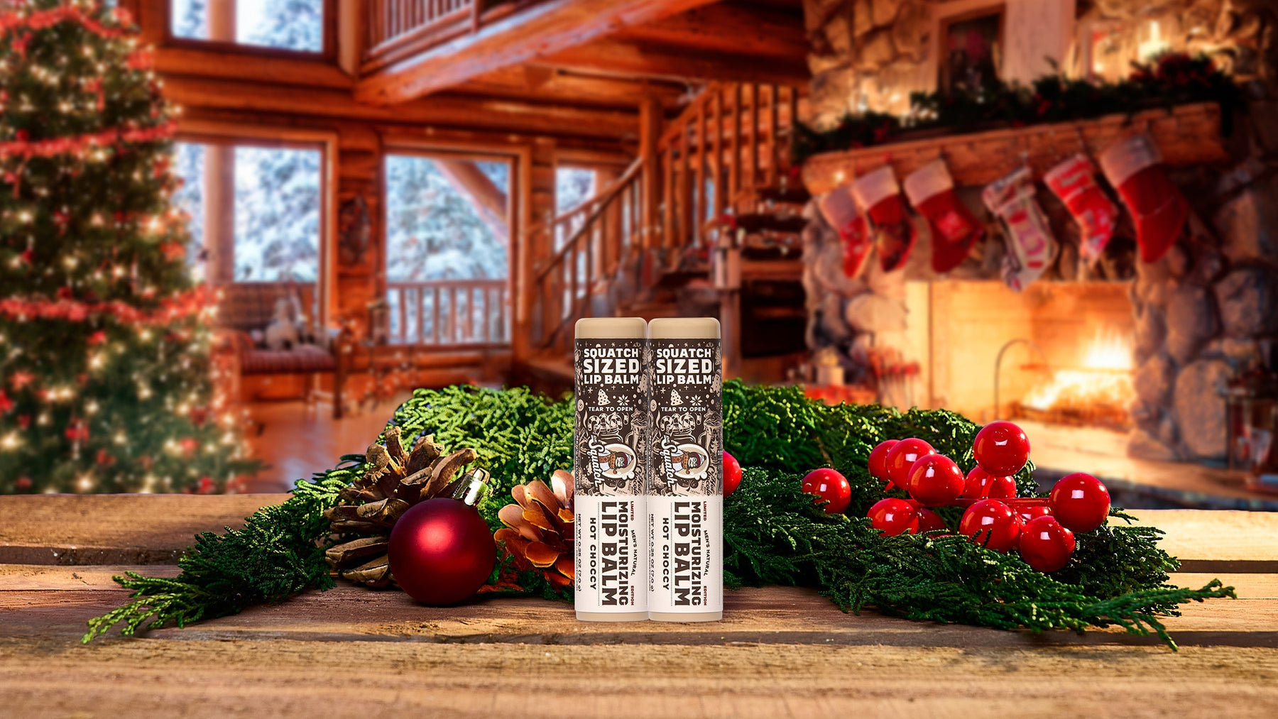 Hot Choccy Lip Balm 2-Pack - Essential Outdoor Lineup